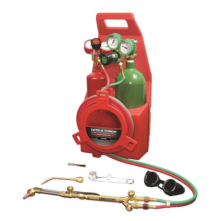 Gentec OUTFITS, TOTE-A-TORCH, MD Dlx w/ Carrier, Cylinders & ck vlvs in Standard Cases 12-PTC